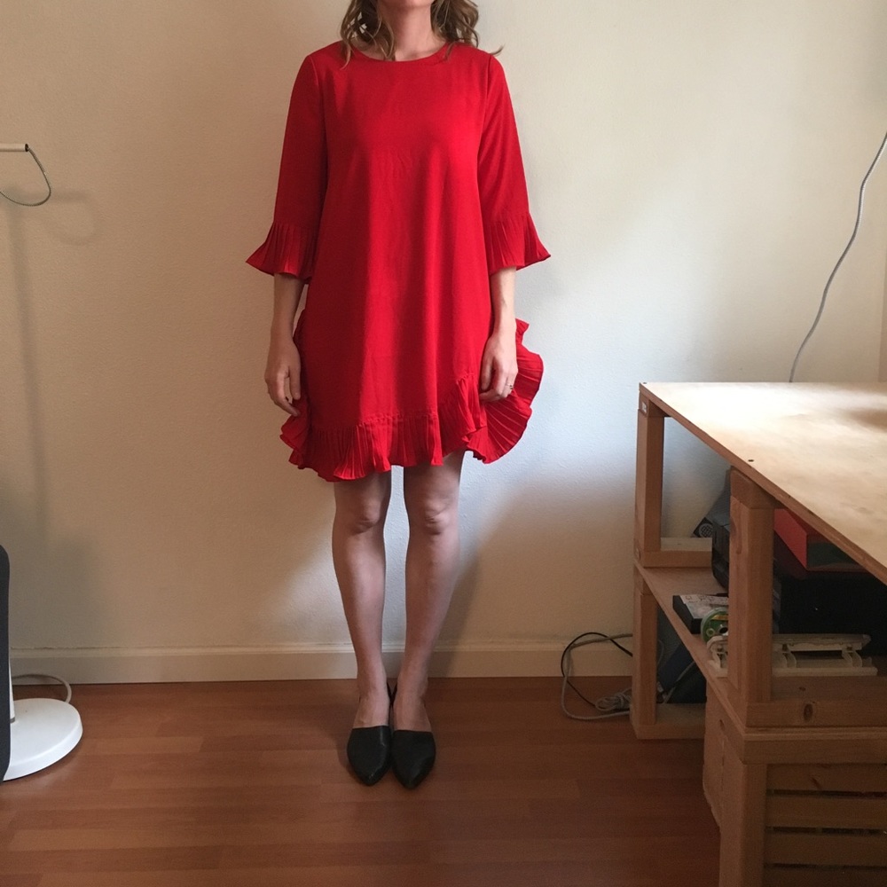 Red dress from farrow (need supply)